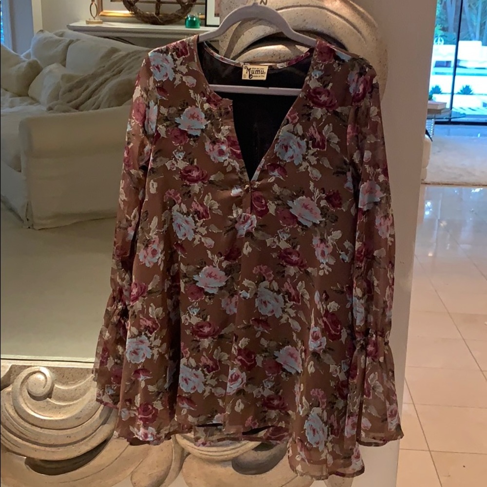 Flowy Flower Dress - image 1